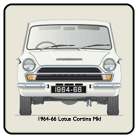 Lotus Cortina MkI 1964-66 Coaster 3